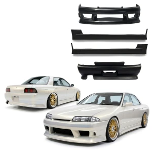 FRP DUC v2 Body Kit 4pc > Nissan Skyline (R32) GTS 1990-1993 > 4dr Sedan - image 1