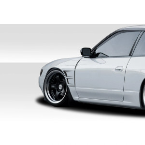 1989-1994 Nissan Silvia S13 D-1 Sport Fenders (+30mm) - 2 Piece - image 1