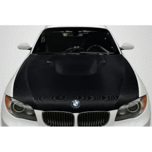 2008-2013 BMW 1 Series M3 Look Carbon Fiber Hood - image 1