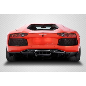 2011-2017 Lamborghini Aventador AF-1 Carbon Fiber Rear Lip - image 1