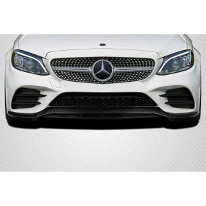 2015-2018 Mercedes C Class Autohaus Carbon Fiber Front Lip - image 1