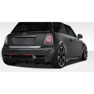 2007-2013 Mini Cooper Hatchback R56 2009-2015 Cooper convertible R57 2012-2015 Cooper Coupe / Roadster R58 R59 DL-R Rear Bumper - 1 Piece - image 1