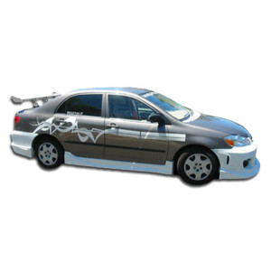 2003-2008 Toyota Corolla Duraflex Drifter Side Skirts Rocker Panels - 2 Piece - image 1