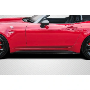2017-2020 Fiat 124 Spider Speed Carbon Fiber Side Skirts - image 1