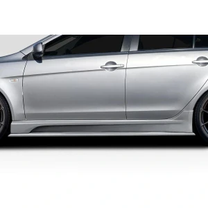 2008-2017 Mitsubishi Lancer / Lancer Evolution 10 Vantix Side Skirt Rocker Panel Splitters - 2 Pieces (S) - image 1