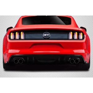 2015-2017 Ford Mustang KT Style Carbon Fiber Rear Lip - image 1