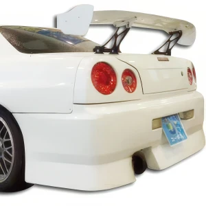 FRP URA D1S2 Rear Bumper > Nissan Skyline (R34) GT-T 1999-2002 > 2dr - image 1
