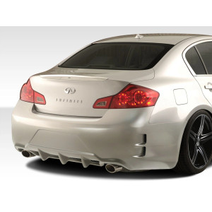 2007-2013 Infiniti G Sedan G25 G35 G37 Elite Rear Bumper - 1 Piece - image 1