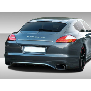 2010-2013 Porsche Panamera Eros Version 2 Rear Lip Under Spoiler Air Dam - 1 Piece - image 1