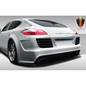 2010-2013 Porsche Panamera Eros Version 4 Wide Body Rear Bumper - 1 Piece - image 1
