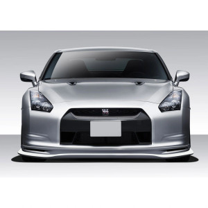 2009-2011 Nissan GT-R R35 Eros Version 5 Front Lip Under Spoiler Air Dam - 1 Piece - image 1
