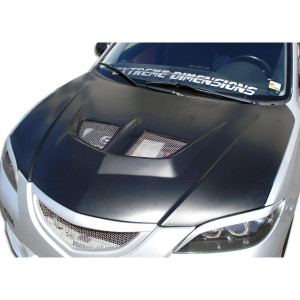 2004-2009 Mazda 3 4DR Evo Hood - 1 Piece - image 1