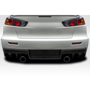 2008-2017 Mitsubishi Lancer Evo X V2 Rear Bumper - 1 Piece - image 1