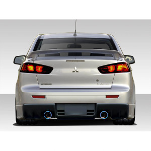 2008-2017 Mitsubishi Lancer Evo X V3 Rear Bumper - 1 Piece - image 1