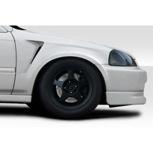 1996-1998 Honda Civic F-1 Fenders - 2 Piece - image 1