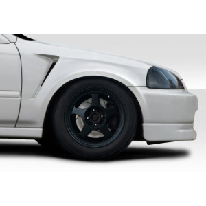 1996-1998 Honda Civic Duraflex F-1 Fenders - 2 Piece - image 1