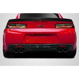 2016-2018 Chevrolet Camaro GM-X Rear Diffuser - 1 Piece ( Quad exhaust version) (S) - image 1