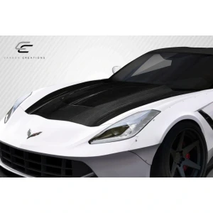 2014-2019 Chevrolet Corvette Gran Veloce Carbon Fiber Hood - image 1