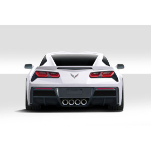 2014-2019 Chevrolet Corvette C7 Gran Veloce Rear Diffuser- 1 Piece - image 1