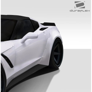 2014-2019 Chevrolet Corvette C7 Gran Veloce Wide Body Rear Fender Flares- 2 Piece - image 1
