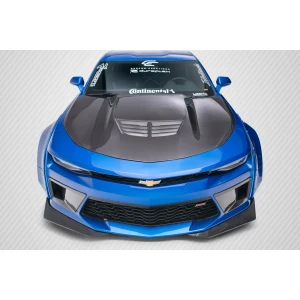 2016-2023 Chevrolet Camaro Grid Carbon Fiber Hood - image 1