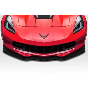 2014-2019 Chevrolet Corvette C7 GT Concept Front Lip Under Air Dam Spoiler - 1 Piece - image 1