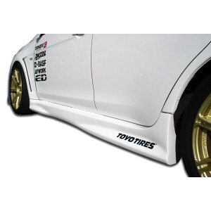 2008-2015 Mitsubishi Lancer Evolution 10 GT Concept Side Skirts Rocker Panels - 2 Piece - image 1