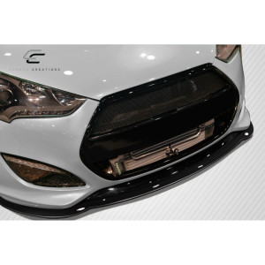 2012-2017 Hyundai Veloster Turbo GT Racing Front Splitter - 1 Piece (S) - image 1