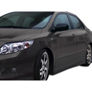 2009-2013 Toyota Corolla GT Sport Side Skirts Rocker Panels - 2 Piece (S) - image 1