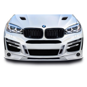 2015-2019 BMW X6 F16 / X6M F86 AF-1 Front Lip Splitter ( GFK ) - 1 Piece - image 1