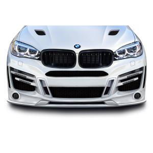 2015-2019 BMW X6 F16 / X6M F86 AF-1 Front Lip Splitter ( GFK ) - 1 Piece - image 1