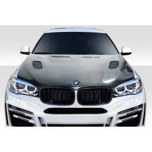 2015-2019 BMW X6 F16 / X6M F86 Carbon AF-1 Hood ( CFP ) - 1 Piece (S) - image 1