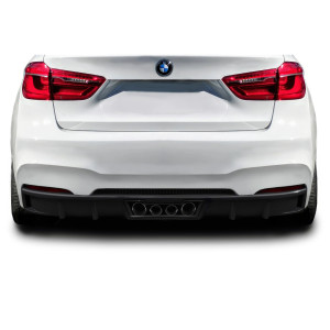 2015-2019 BMW X6 F16 / X6M F86 AF-1 Rear Bumper ( GFK ) - 1 Piece (S) - image 1