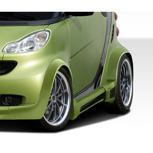 2008-2016 Smart ForTwo GT300 Wide Body Side Skirts Rocker Panels - 4 Piece - image 1
