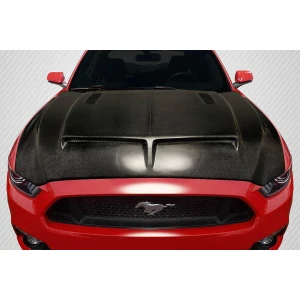 2015-2017 Ford Mustang GT500 Carbon Fiber Hood - image 1