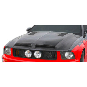 2005-2009 Ford Mustang Carbon Creations GT500 Hood - 1 Piece - image 1 2005-2009 Ford Mustang Carbon Creations GT500 Hood - 1 Piece - image 1