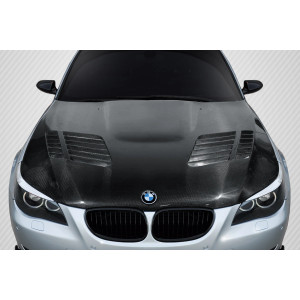 2004-2010 BMW 5 Series E60 4DR GTR Look Hood - 1 Piece - image 1
