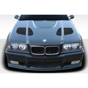 1992-1998 BMW 3 Series M3 E36 2DR Duraflex GTR Hood - 1 Piece - image 1