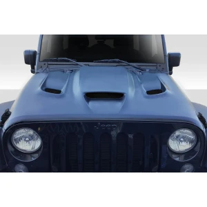 2007-2018 Jeep Wrangler Hellcat Look Hood - image 1