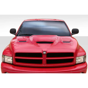 1994-2001 Dodge Ram Duraflex Hellcat Look Hood - 1 Piece - image 1