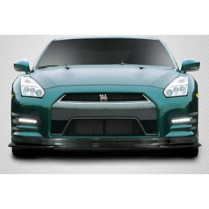 2012-2016 Nissan GTR HK Carbon Fiber Front Lip - image 1