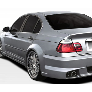1999-2005 BMW 3 Series E46 4DR Duraflex I-Design Wide Body Rear Fender Flares - 2 Piece - image 1