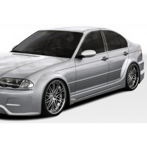 1999-2005 BMW 3 Series E46 4DR Duraflex I-Design Wide Body Side Skirts Rocker Panels - 2 Piece - image 1