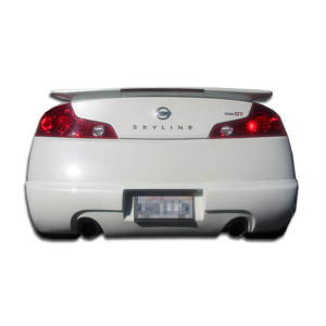 2003-2007 Infiniti G Coupe G35 Duraflex I-Spec Rear Lip Under Spoiler Air Dam - 1 Piece - image 1