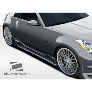 2003-2008 Nissan 350Z Z33 J-Spec Side Skirts Rocker Panels - 2 Piece - image 1