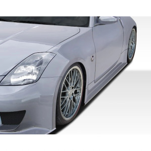 2003-2008 Nissan 350Z Z33 J-Spec 2 Side Skirts Rocker Panels - 2 Piece - image 1