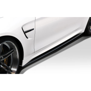 2014-2020 BMW M4 F82 / 4 Series F32 Duraflex M Performance Look Side Skirt Splitters - 2 Piece - image 1