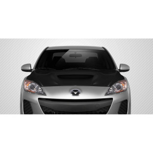 2010-2013 Mazda 3 Carbon Creations M-Speed Hood - 1 Piece - image 1