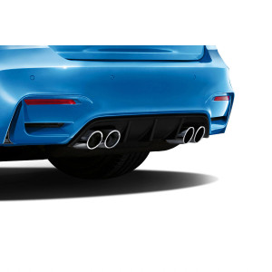 2012-2018 BMW 3 Series F30 M3 Look Rear Diffuser ( must be used with M3 look rear bumper) - 1 Piece - image 1