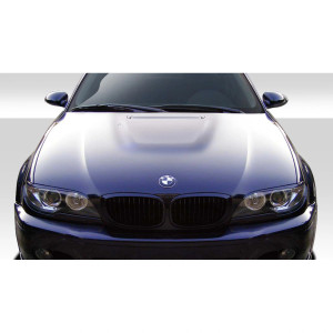 2004-2006 BMW 3 Series E46 2DR M3 Look Hood- 1 Piece - image 1